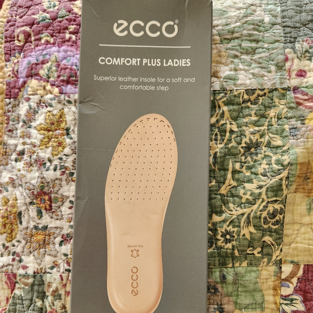 NWB ECCO LEATHER INSOLES